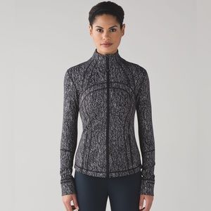 Black and White Lululemon Define Jacket, size 6